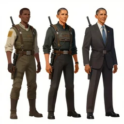 obama soviet propaganda, borderlands 3 concept art, cell shaded, insert really interesting artist styles here