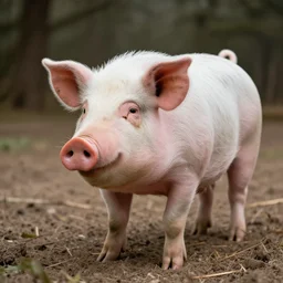 surrealism pig