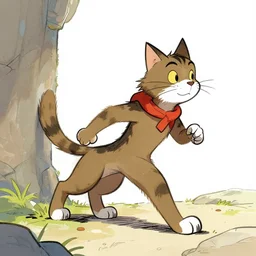 warrior cat entering valhalla as drawn by dr seuss
