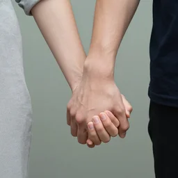 handholding, by greg rutkowski