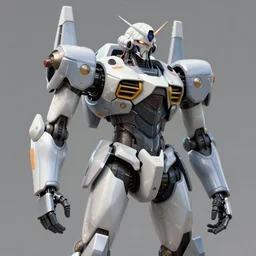 louis pasteur as a mecha robot, abstract
