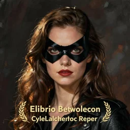 Portrait of Batwoman, detailed digital art