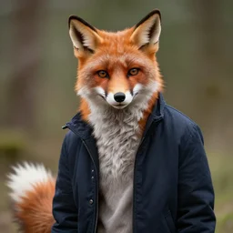 jamie foxx as an anthropomorphic fox