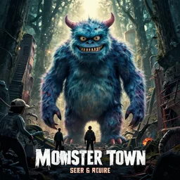 monster town, movie poster