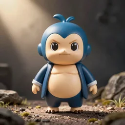 an anime nendoroid of guldo, detailed product photo
