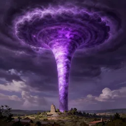 purple tornado