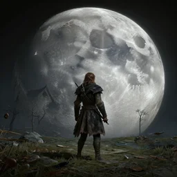Elden Ring Screenshot on the moon