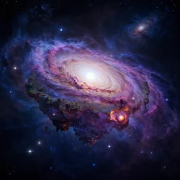 Island in a galaxy made of stars, space, nebulas stars Dmt Psychedelic cosmos, cosmic, Hallucination, night sky; 8k, artstation, unreal engine, octane render, hdr, surrealistic, hyperrealism, glow, photorealistic, volumetric lighting, Dreamy, dynamic, mystical