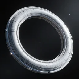 a futuristic planetary ring, mechanical, alive, highly detailed, smooth, sharp, cosmos, award winning art by noah bradley