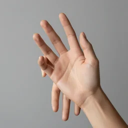 a hand model