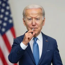 Joe Biden fumo doll