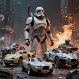 star wars vehicles reinvented by moebius hr giger syd mead, hdr, 8 k, volumetric lighting, hyperrealistic, soft lighting, epic visuals, photorealistic, bokeh, concept art