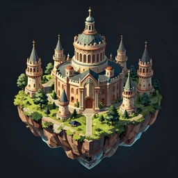 Island Citadel art by Greg Rutkowski , trending on artstation, artstationHD, artstationHQ, 4k, 8k