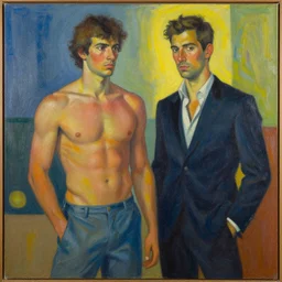 a painting in the style of gil elvgren and in the style of james jean.