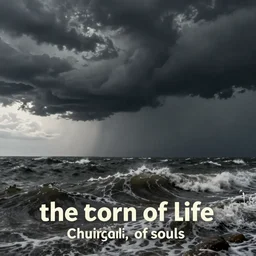 the storm of life churning the tides of souls who no longer exist,