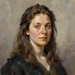 A hyperdetailed digital oil portrait painting of Shirley Slade in the style of Guy Denning and Ruan Jia. Trending on ArtStation and DeviantArt. Digital art.