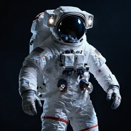 astronauts in dark infinite underwater void - complex and hyperdetailed technical suit, fabric material. reflection and dispersion materials. gun hands. contour lighting. rays and dispersion of light. volumetric light. 5 0 mm, f / 3 2. noise film photo. flash photography. ultra realistic, wide angle. poster by wayne barlowe, hajime sorayama aaron horkey, craig mullins