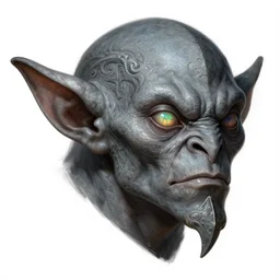 anthropomorphic d 2 0 goblin head in opal darkiron bud spencer grey wide head, intricate, elegant, highly detailed monster, digital painting, artstation, concept art, sharp focus, illustration, art by artgerm, bob eggleton, michael whelan, stephen hickman, richard corben, wayne barlowe, greg rutkowski, alphonse mucha, 8 k