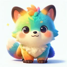 adorable furry, digital art, artstation, hd, artgerm, wlop, vibrant, quirky, colourful