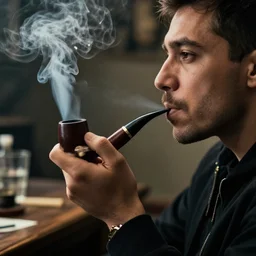tweaker smoking crackpipe