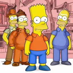 bart simpson graphic novel, daniel clowes, chris ware, robert crumb, high resolution, detailed