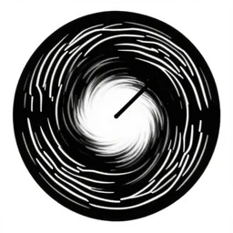 black and white generative art, creative coding, minimalistic, vector svg art