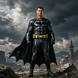 Cristiano Ronaldo as Batman