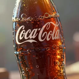 shallow depth of field, digital painting, highly detailed, in the style of craola, cinematic lighting, illustration, vibrant colors, concept art, octane render, gas bubbles in coca cola, photorealism, trending artstation, epic