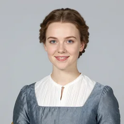 a clear photo of a german young adult princess, circa 1 8 5 4