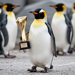 funniest image of penguin ever, award winner photography