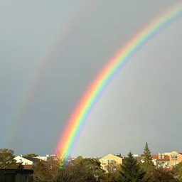 a beautiful rainbow
