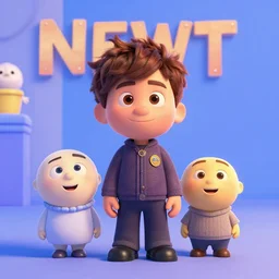 newt pixar movie