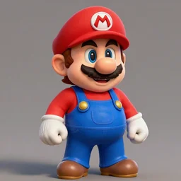 Portrait of Gerard Dépardieu as Super Mario, fantasy, highly detailed, digital painting, artstation, concept art, sharp focus, illustration, art by Tony Sart and artgerm and randy vargas