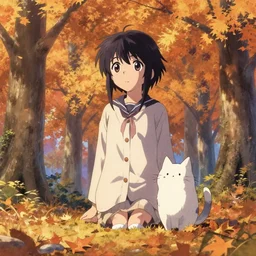 album cover art for autumn neko by akihiko yoshida