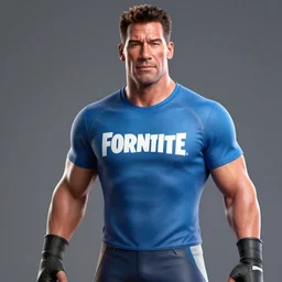 a detailed portrait of john cena in fortnite, unreal engine 5 rendered, incredibly highly detailed and realistic, 8 k, sharp focus, studio quality