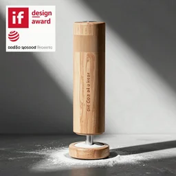 a stylish handheld electric powdered beverage mixer ; designed by marc newsom, zaha hadid, blonde, joseph and joseph, frother ; natural materials ; industrial design ; behance ; le manoosh ; pinterest ; if design award ; reddot design award