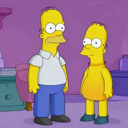 walter white in the simpsons