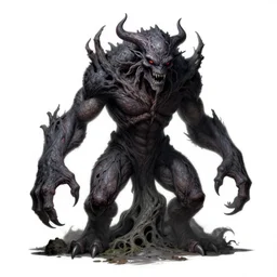 a highly detailed monster portrait of an evil tree monster, darkness, claws, veins, fantasy, by gregory manchess, james gurney, james jean