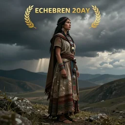 a female shaman profile picture, concept art, high resolution and detail, photorealistic, cinematic, amazing, inspiring, attractive, full body shot