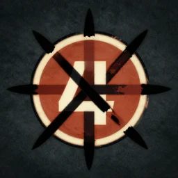 symbol of a radical militant political movement.