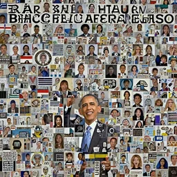 Campaign ad for Barack Obama