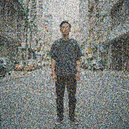 man, photo, long-shot