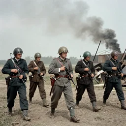 Seventh-world-war,colorised,photograph