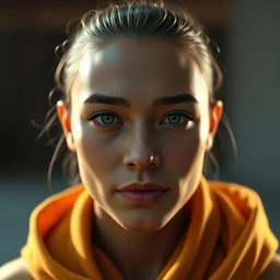 creating a human portrait in blender, digital art, unreal engine, bokeh, octane render, 8 k hd