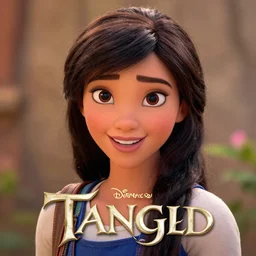 “hero close up, in style of Disney Tangled movie”