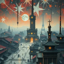 album cover art for the useless automaton of the stars akihiko yoshida