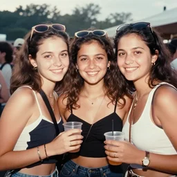 old photography of beautiful women in free party