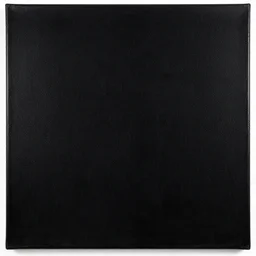 filled canvas of the color black by karl gerstner