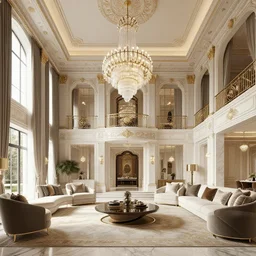 highly detailed interior rendering of a beautiful luxurious house by joseph paxton, unreal engine, by peter guthrie