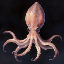 Squid Monster by Otomo Katsuhiro, character art